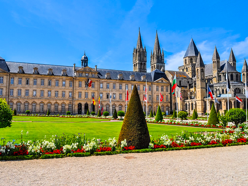 Abbaye aux Hommes Caen Normandie architecture monument historique
