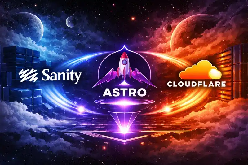 Astro, Sanity, Cloudflare : la stack moderne pour un site rapide et performant